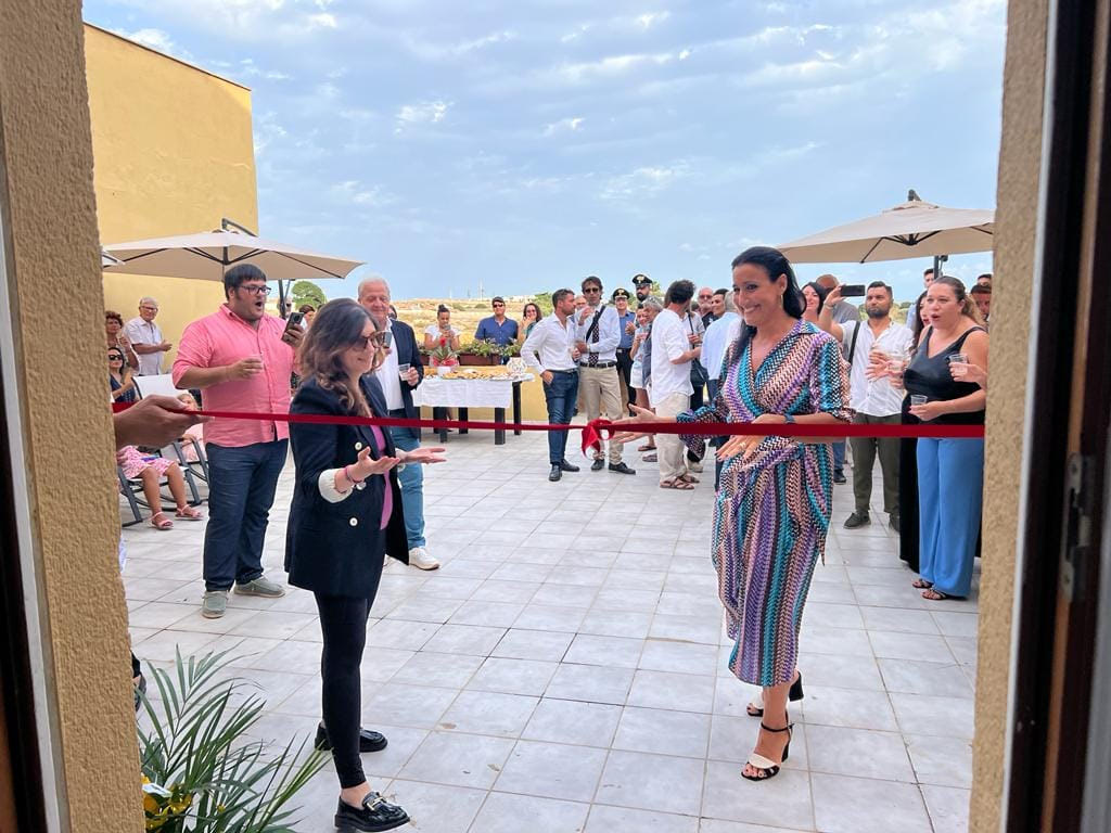 Inaugurazione Centro Clinico M. Albanese a Lampedusa